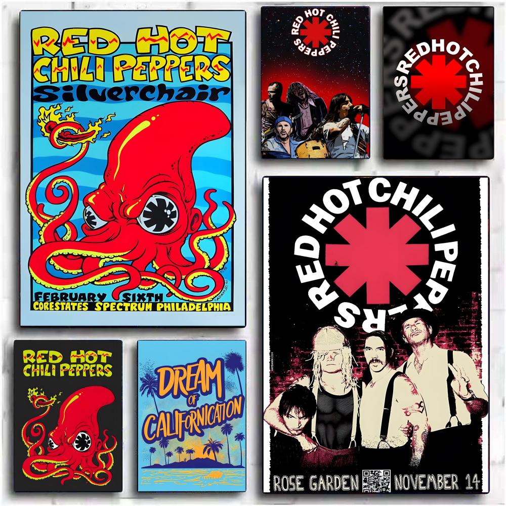 Home Bar And Theater - Póster de banco Red Hot Chili