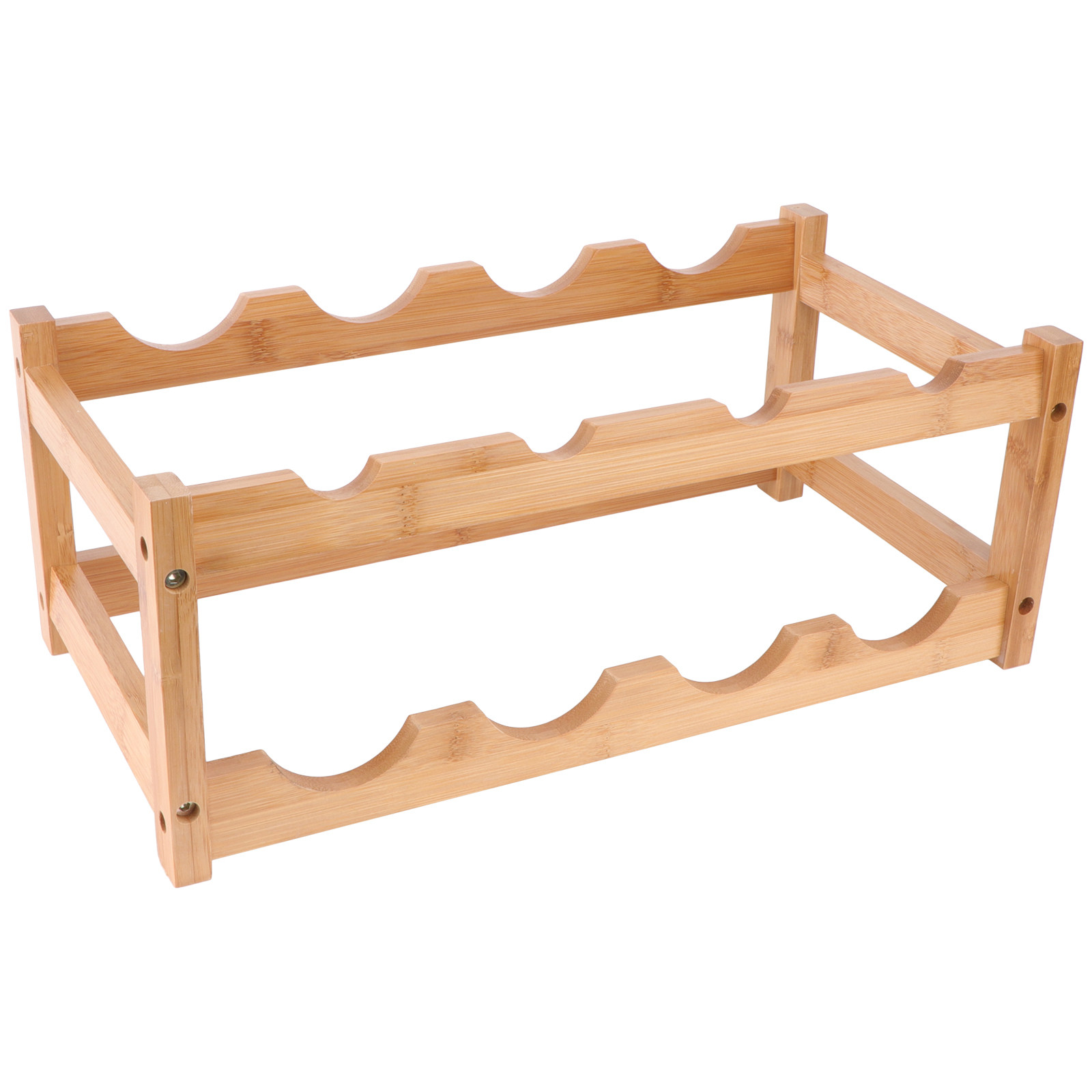 Home Bar Stand - Elegante Soporte de Madera de Doble