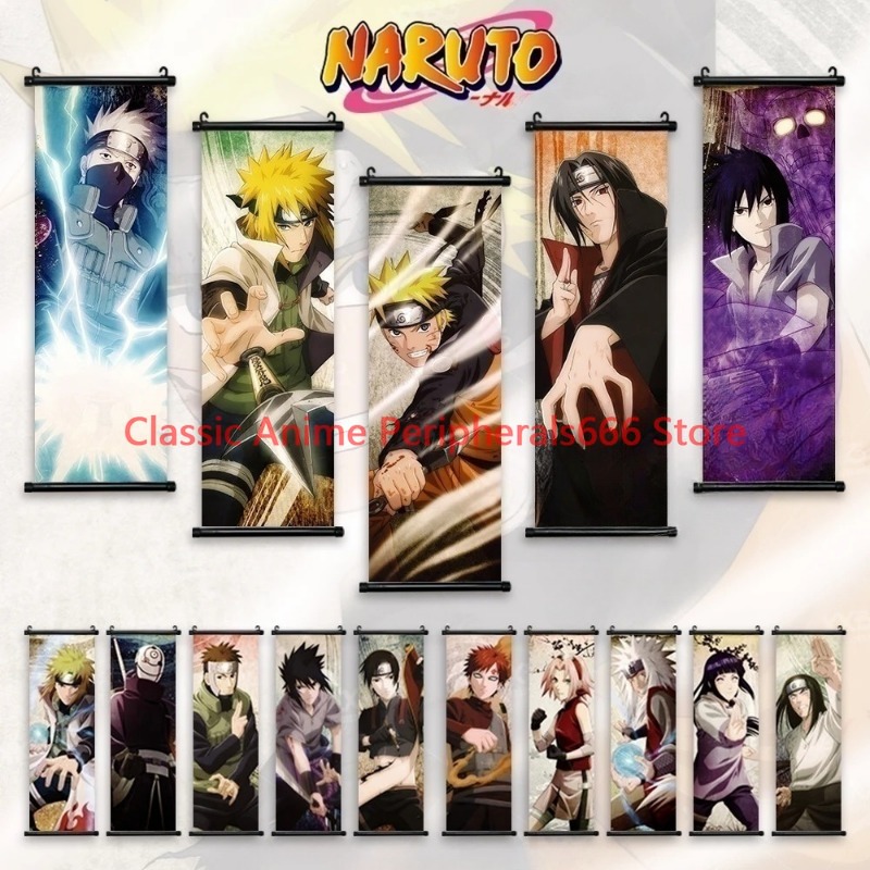 Home Bar Shelf - Pintura colgante de Naruto para decoración