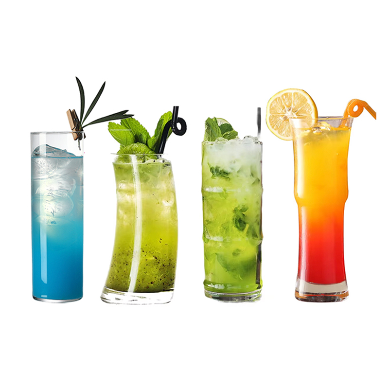 Highball Glass Set - Vaso Collins de cristal creativo sin