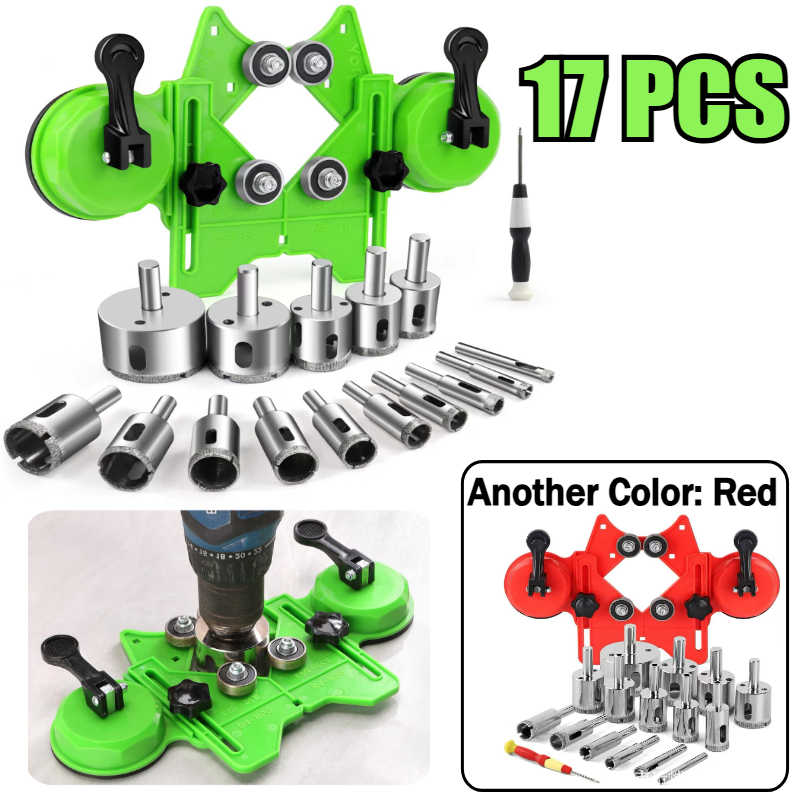 Jigger Double Sided - Juego de brocas para azulejos de