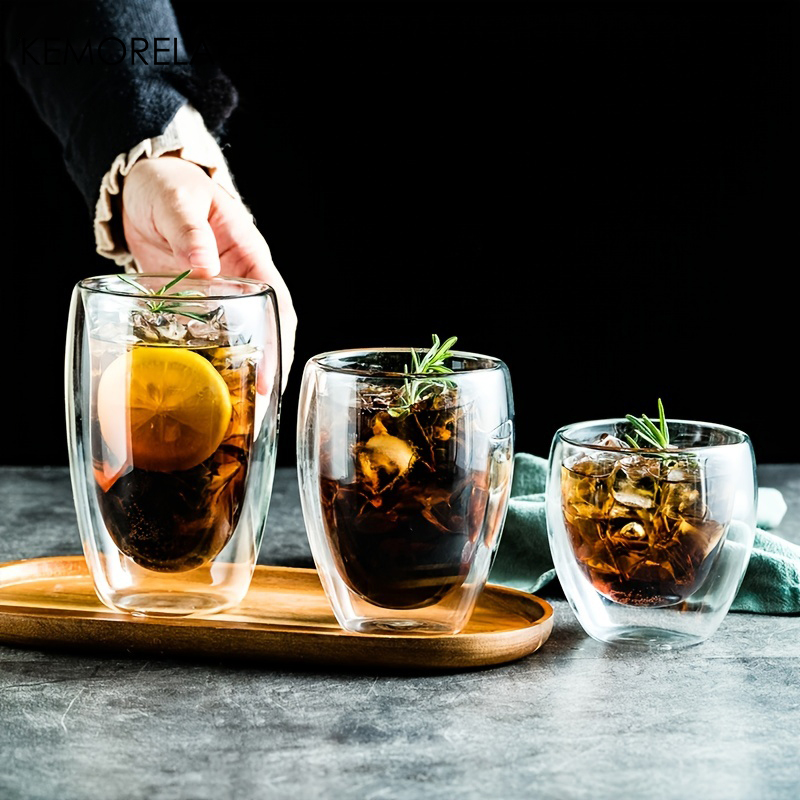 Highball Glass Set - Taza de vidrio de doble pared