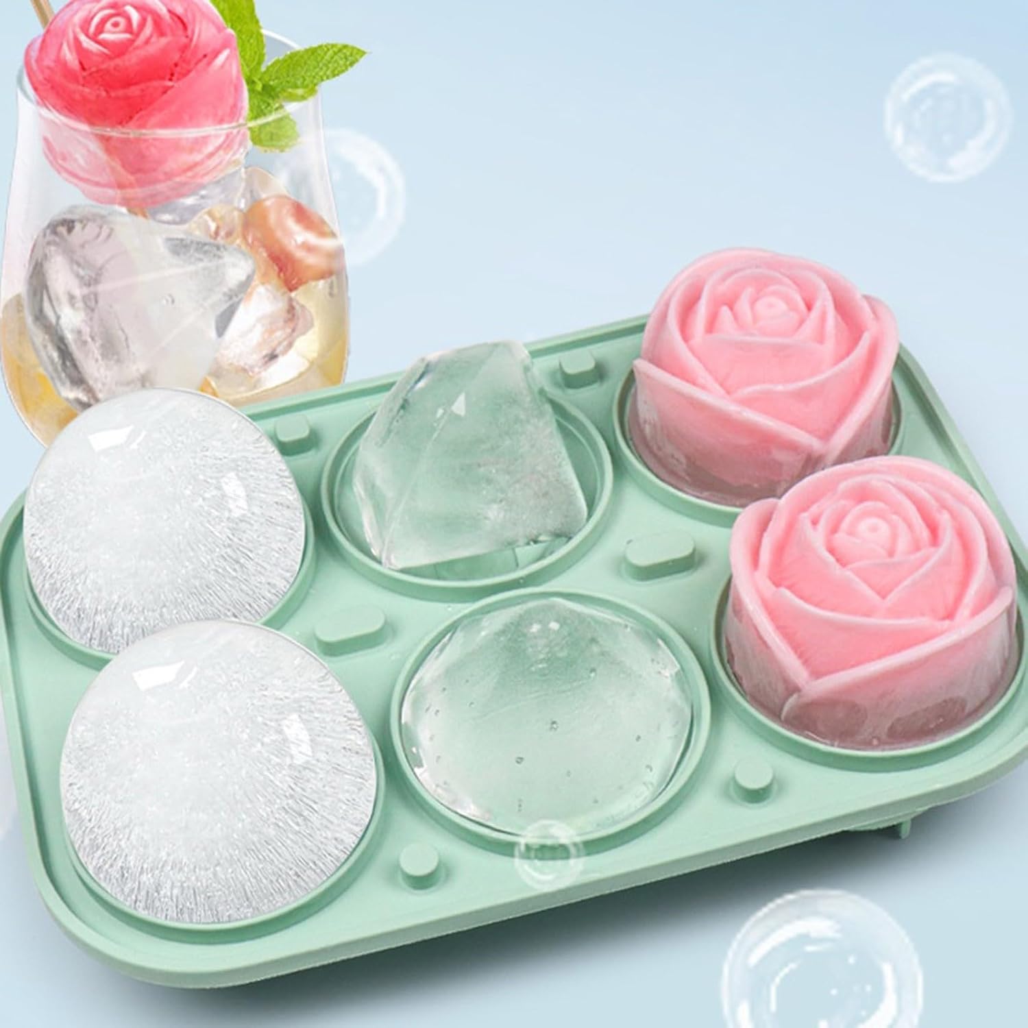 Molde de silicona grande 2026  - Ice Mold Sphere reseña y precio