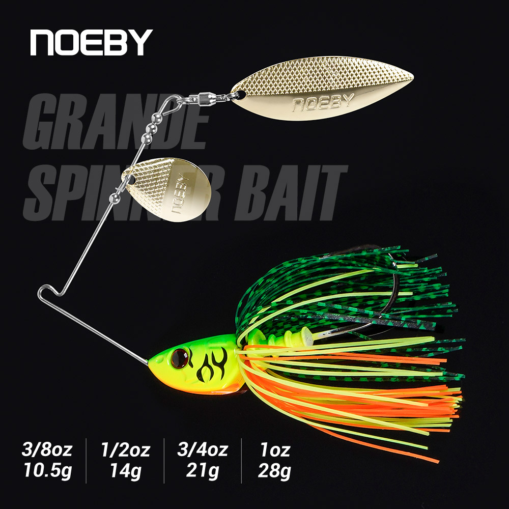 Noeby Spinnerbait 10,5g 14g 21 - Jigger Double Sided reseña y precio