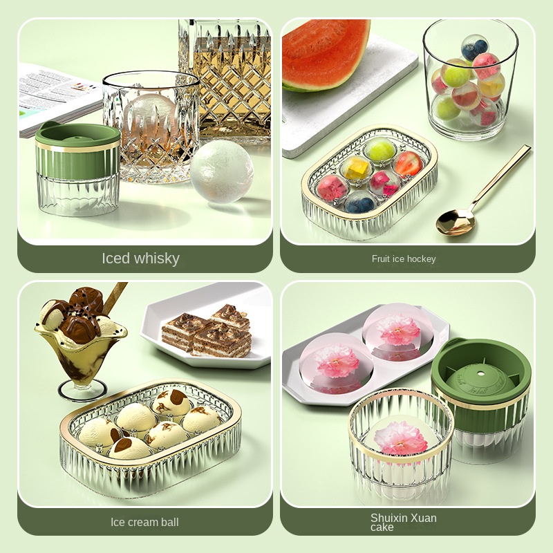 Caja de hielo esférica de gran - Ice Mold Sphere reseña y precio