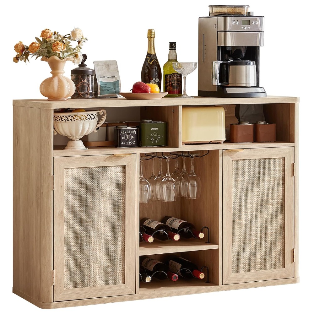 Mueble para Vino de Ratán con  - Home Bar And Cabinet reseña y precio