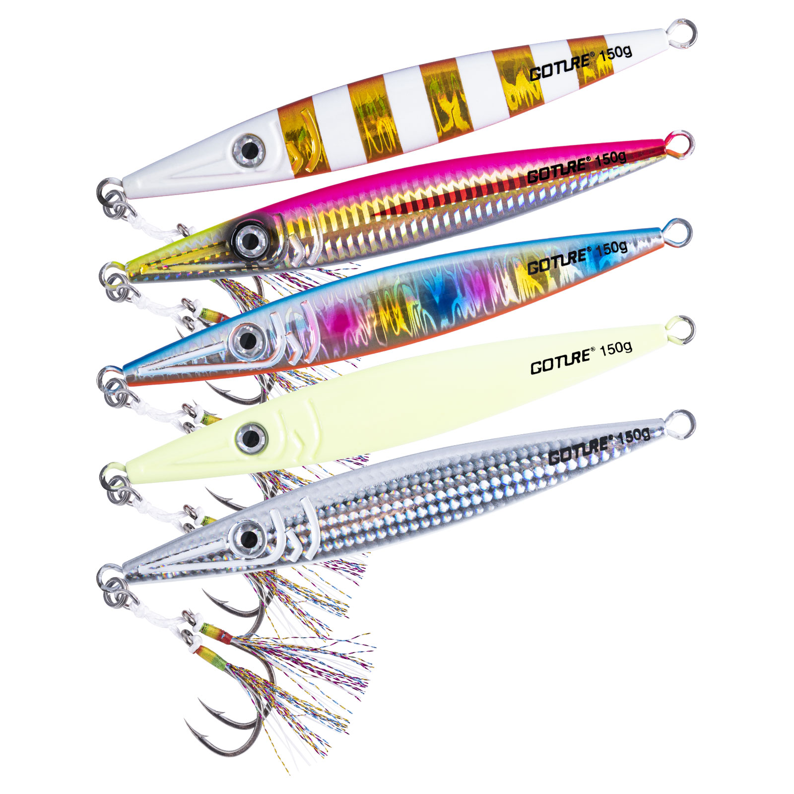 Goture-señuelo luminoso de hun - Jigger Double Sided reseña y precio