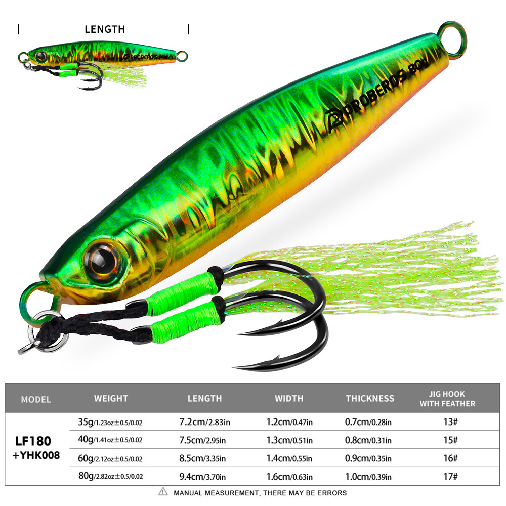 Señuelo de Pesca LHFSH de Meta - Jigger Double Sided reseña y precio