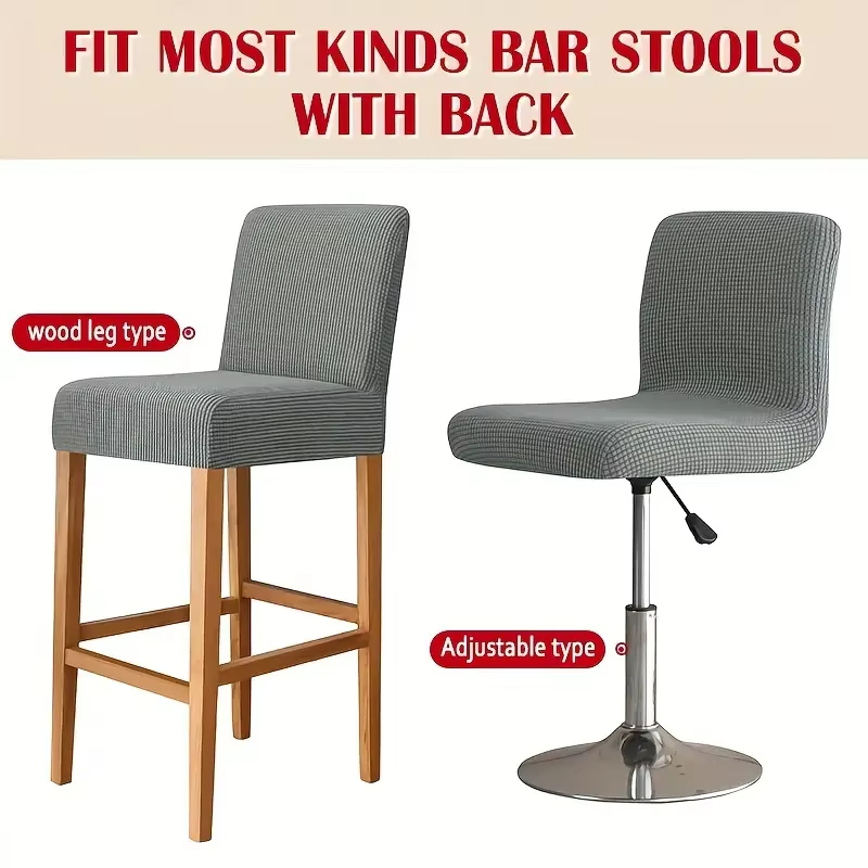 Funda para silla de taburete d - Home Bar Seating reseña y precio