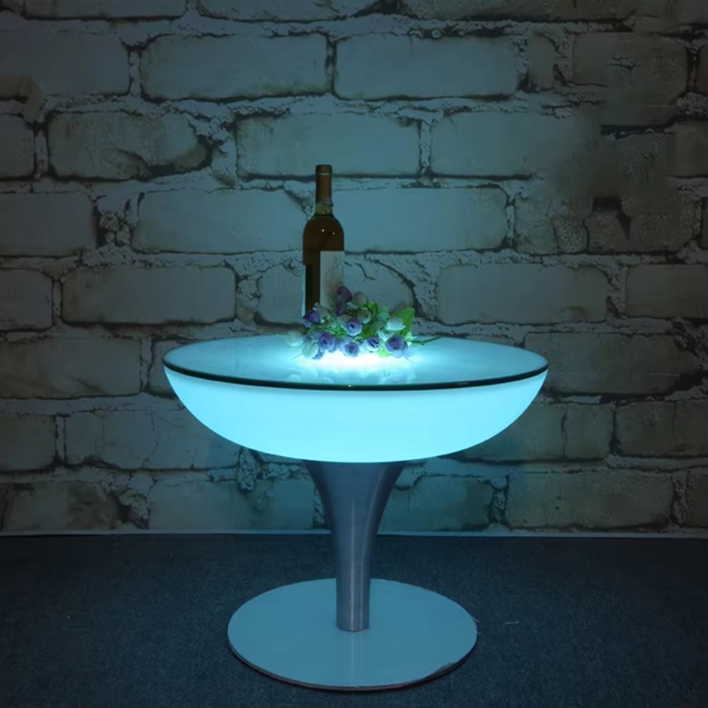Mesa con Luz LED RGB que Cambi - Home Bar Lounge reseña y precio