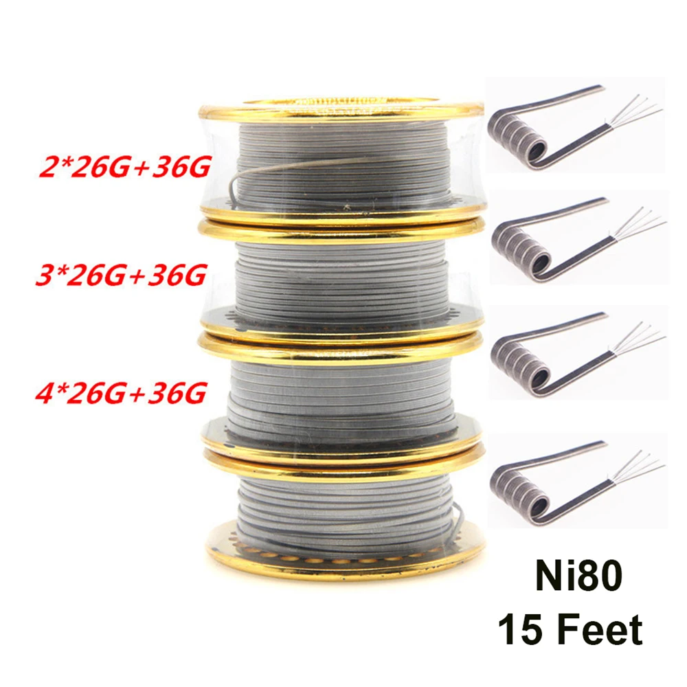 Cable Ni80 26G 36GA 15 pies Cl - Jigger Double Sided reseña y precio