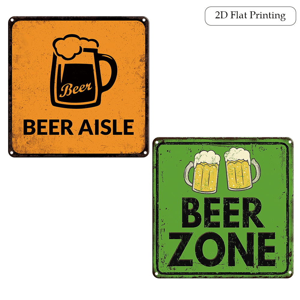 Paquete de 2 Letreros Metálico - Home Bar Lounge reseña y precio