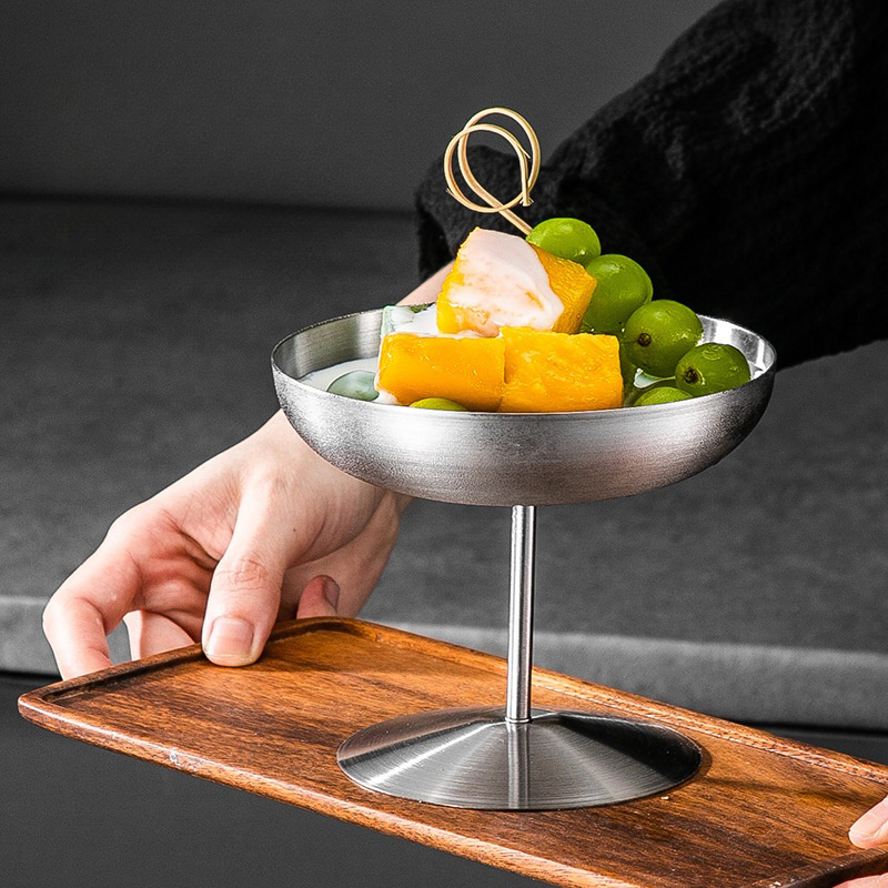 Taza de helado de acero inoxid - Home Bar Supplies reseña y precio
