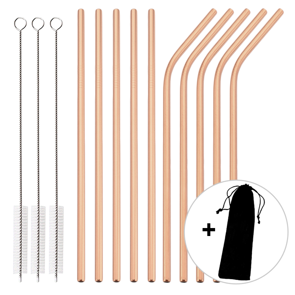 Juego de 14 Pajitas Reutilizab - Home Bar Setup reseña y precio
