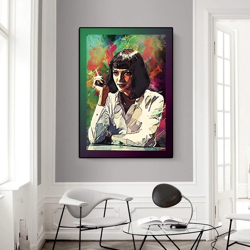 Pósteres de Pulp Fiction de pe - Home Bar And Theater reseña y precio