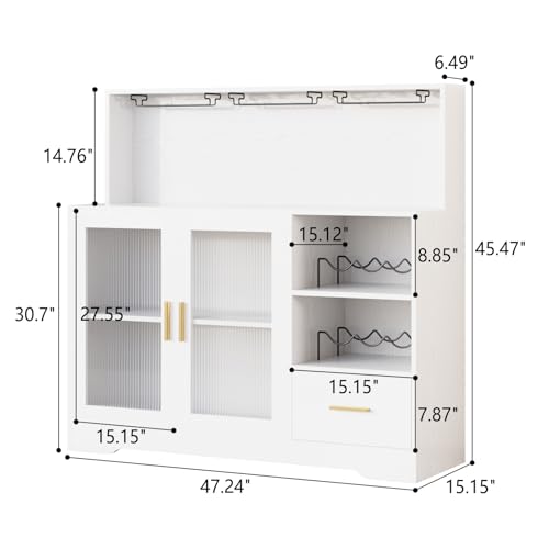 Mueble Bar para Vinos con Luce - Home Bar And Cabinet reseña y precio