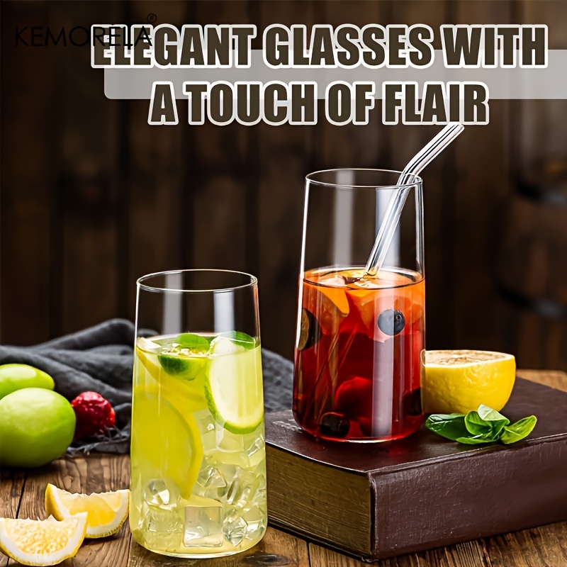 Vaso de café con pajita para w - Highball Glass Set reseña y precio