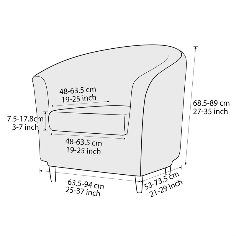 Funda para sillón de Club de C - Home Bar Seating reseña y precio