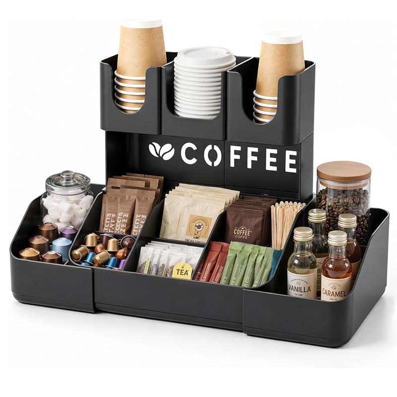 Organizador de café de 2 nivel - Home Bar Setup reseña y precio