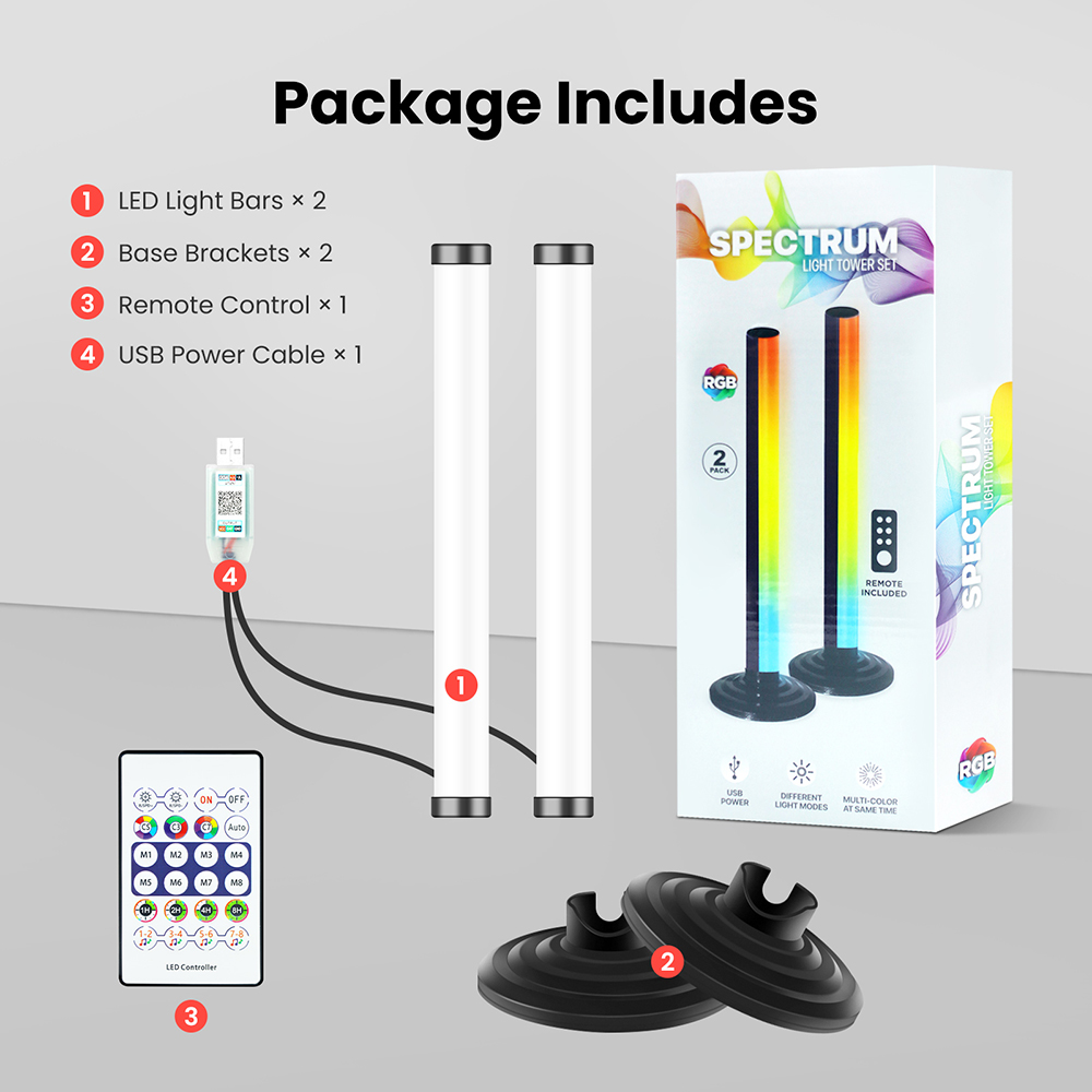 Lámpara de pie de esquina LED  - Home Bar And Theater reseña y precio