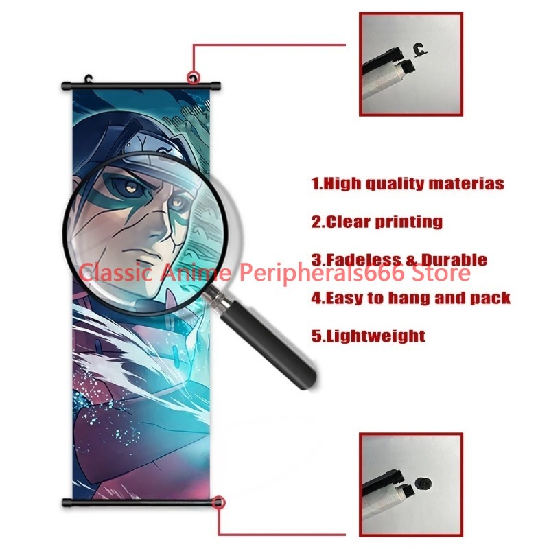 Pintura colgante de Naruto par - Home Bar Shelf reseña y precio