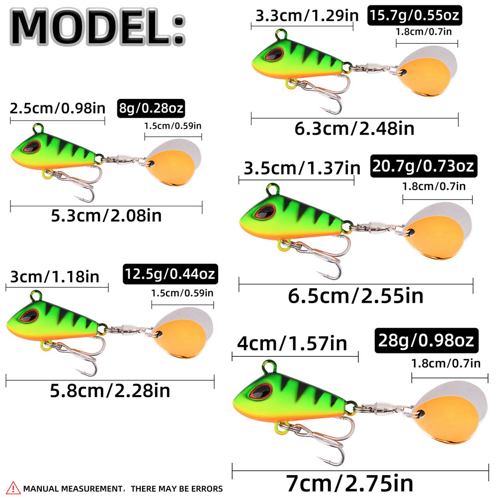 1 unidad de cebo de vibración  - Jigger Double Sided reseña y precio