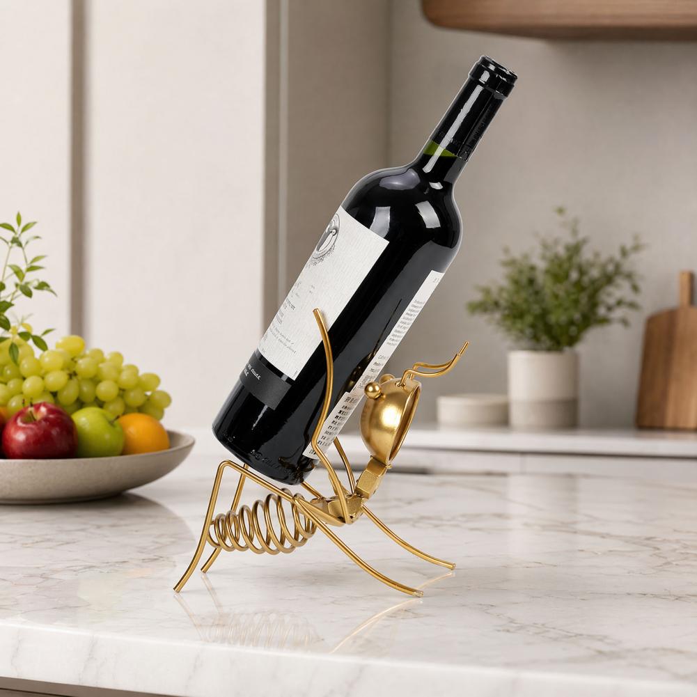 Soporte de Vino de Metal Sólid - Home Bar Stand reseña y precio