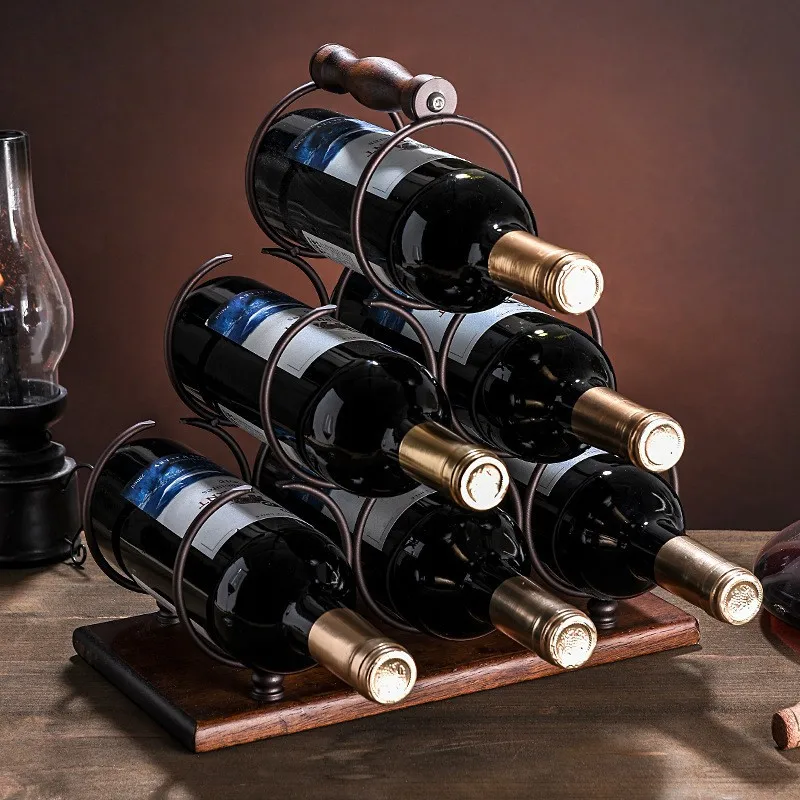 Estante creativo para vino tin - Home Bar Setup reseña y precio