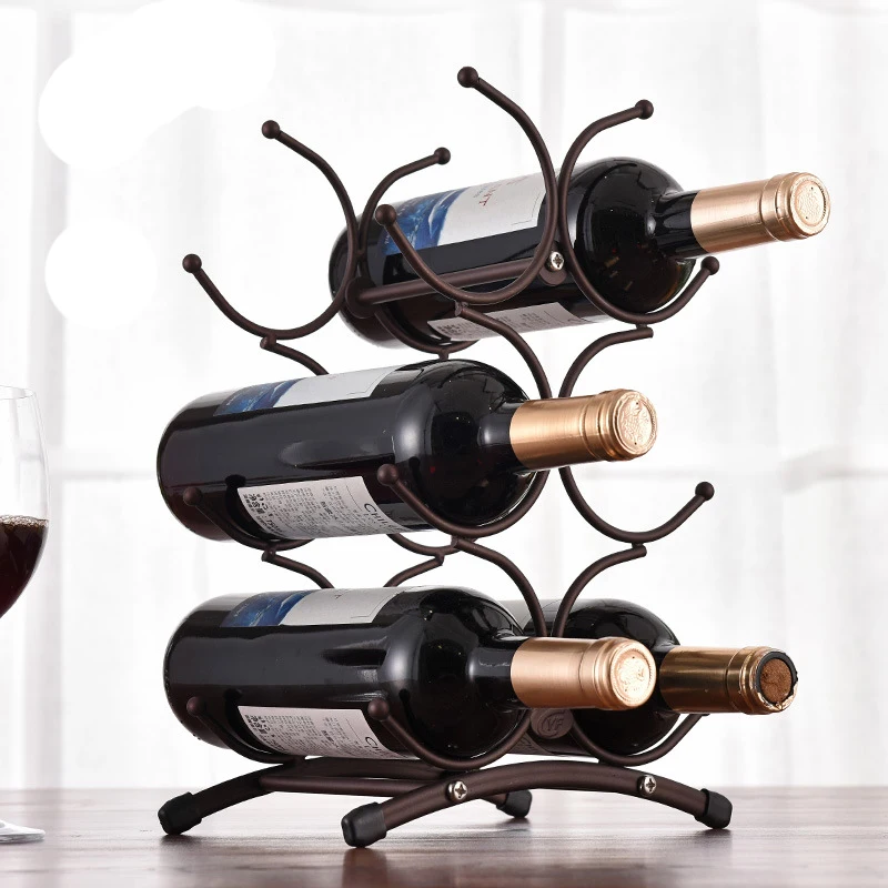 Estante creativo para vino tin - Home Bar Setup reseña y precio