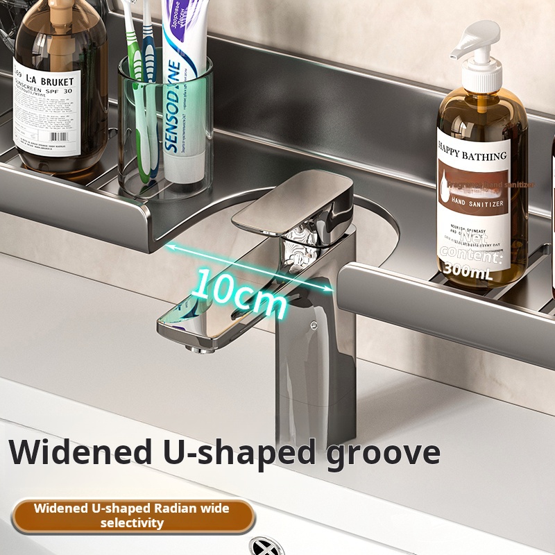 Estante de baño con ventosa pa - Home Bar Sink reseña y precio