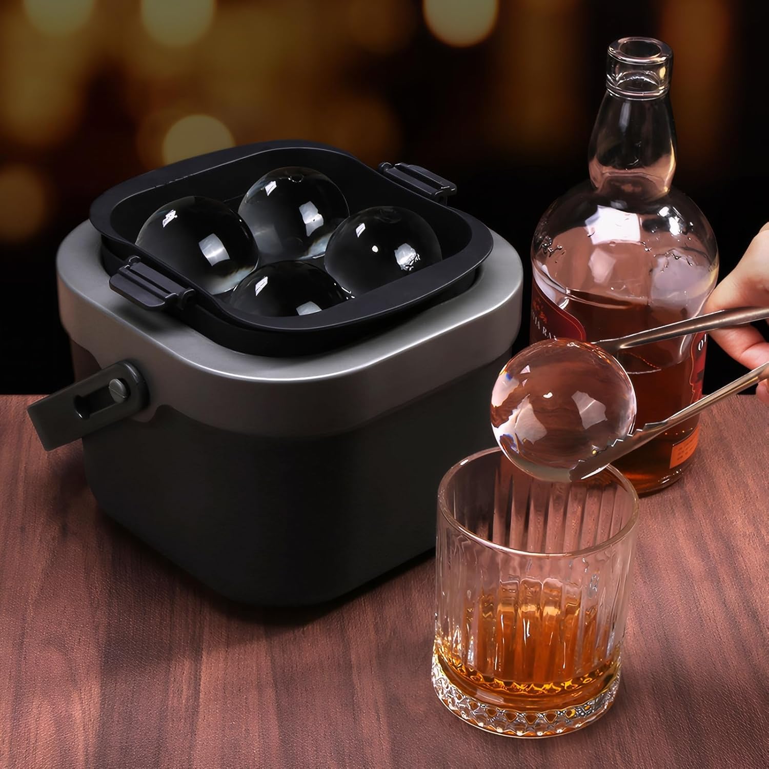Máquina para hacer bolas de hi - Ice Mold Sphere reseña y precio