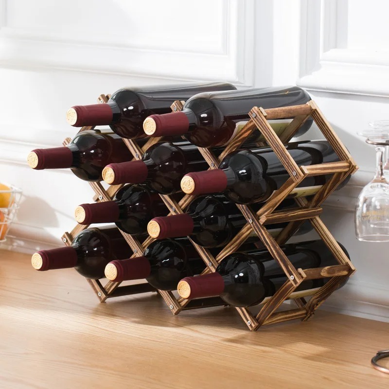 Estantes apilables para almace - Home Bar Setup reseña y precio