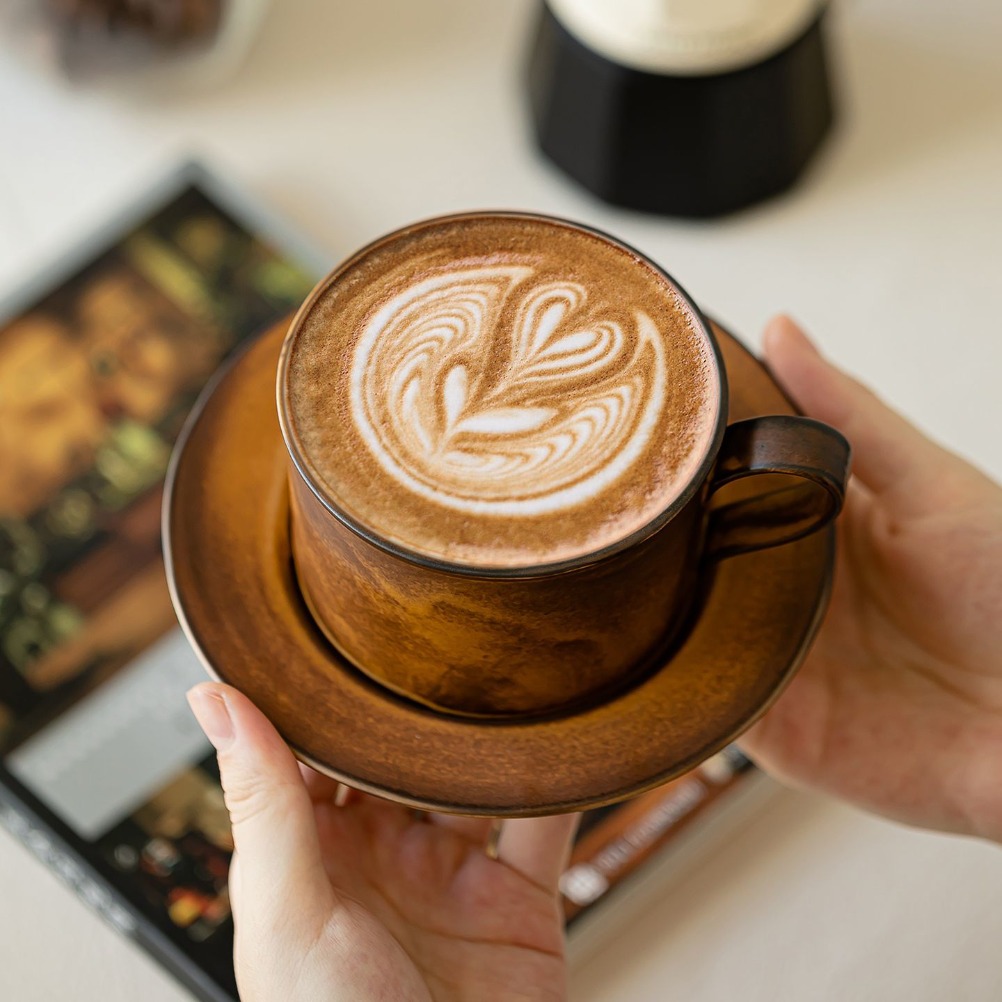 Juego de Taza y Plato de Café  - Old Fashioned Glass reseña y precio