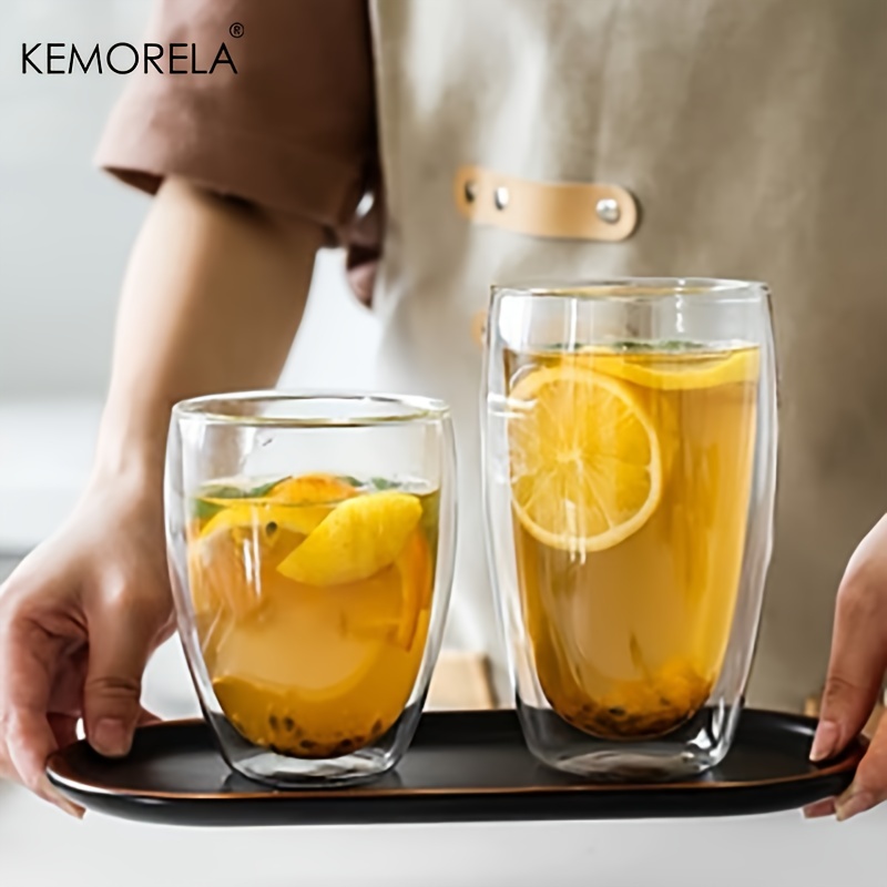Taza de vidrio de doble pared  - Highball Glass Set reseña y precio
