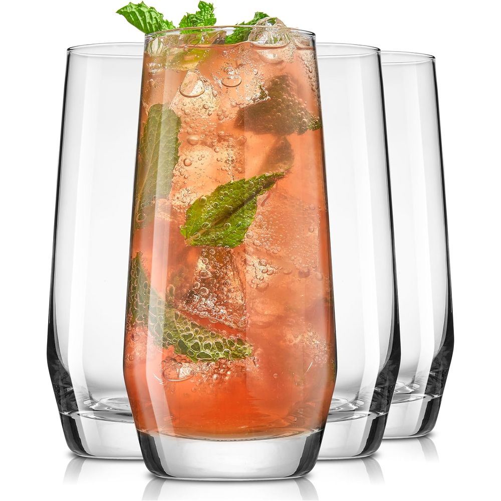 Juego de Vasos Highball de 18. - Highball Glass Set reseña y precio