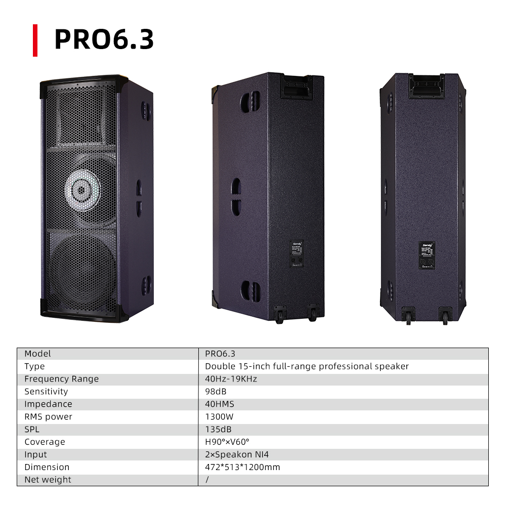 Nuevo Altavoz Lane PRO6.3 Negr - Home Bar And Theater reseña y precio